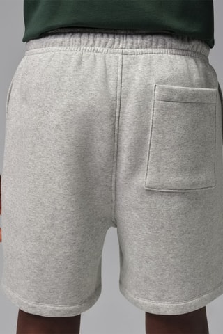 Short polaire Brooklyn - Gris clair chiné
