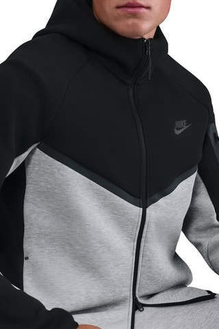 Veste polaire à capuche Nike Tech - Noir
