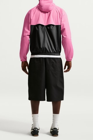 Veste à capuche Windrunner - Rose et noir