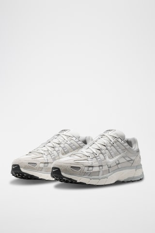Nike P-6000 Pegasus en cuir - Blanc