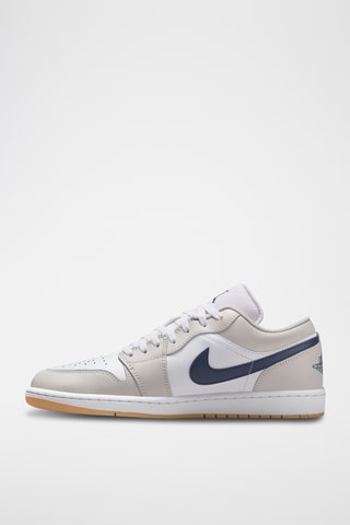Air Jordan 1 Low en cuir - Blanc