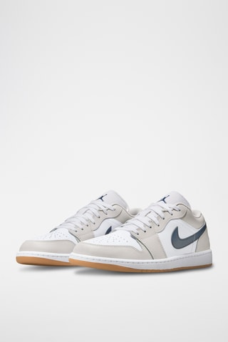 Air Jordan 1 Low en cuir - Blanc
