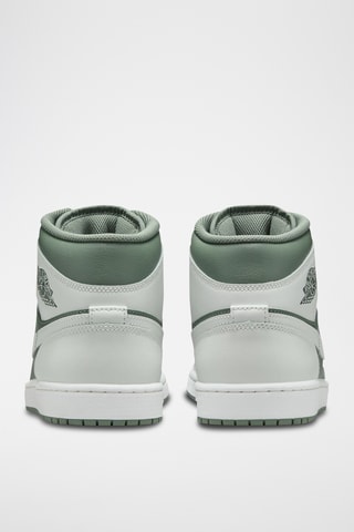 Air Jordan 1 Mid en cuir - Blanc
