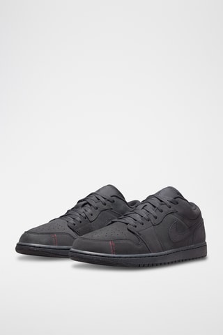 Air Jordan 1 Low SE Craft en cuir - Noir
