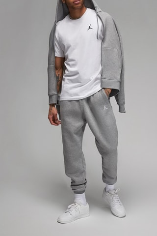 Pantalon polaire taille haute Jordan Brooklyn Fleece - Gris clair chiné