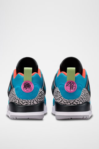 Jordan Spizike Low 6 en cuir - Turquoise