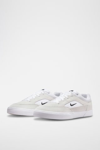Nike SB Malor en nubuck - Blanc