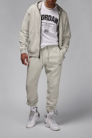 Pantalon polaire Hoop - Gris clair chiné