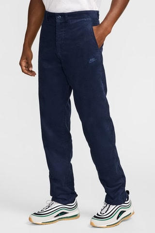 Chino en velours Club - Bleu marine