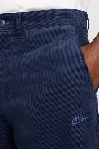 Chino en velours Club - Bleu marine
