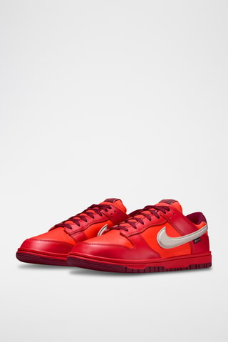 Nike Dunk Low en cuir - Rouge et blanc