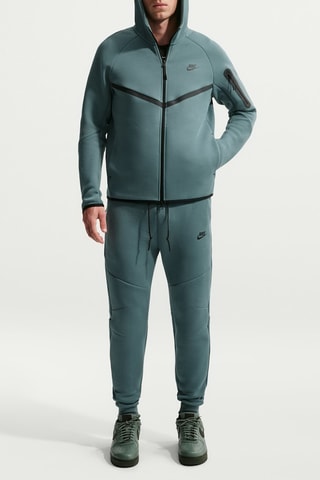 Veste à capuche - Bleu-vert