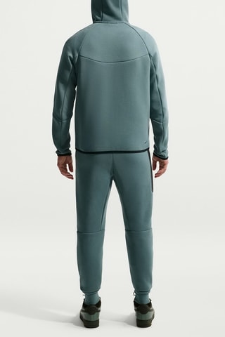 Veste à capuche - Bleu-vert