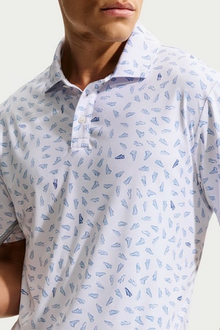 Polo de golf Par - Blanc