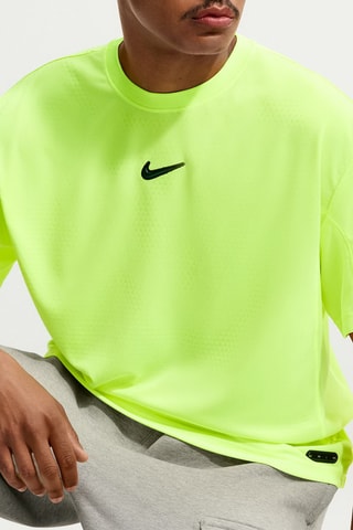 T-shirt de skateboard Peak - Vert fluo