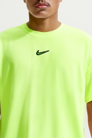 T-shirt de skateboard Peak - Vert fluo