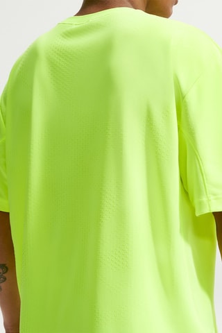 T-shirt de skateboard Peak - Vert fluo