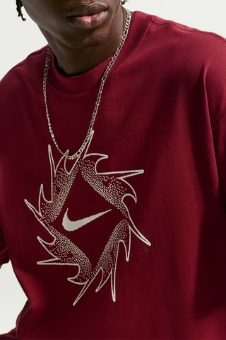 T-shirt ample Club - Rouge