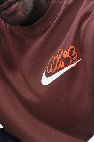 T-shirt Solo Swoosh - Marron