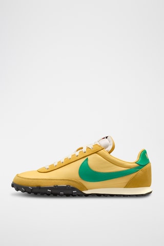 Nike Waffle Racer en cuir - Jaune