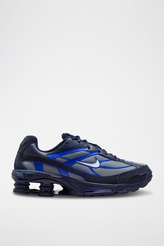 Nike Shox Ride 2 en cuir - Gris et bleu marine