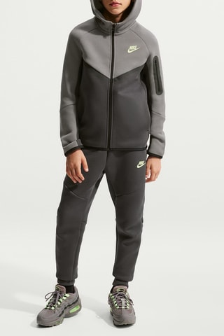 Sweat polaire à capuche - Gris