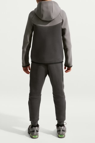 Sweat polaire à capuche - Gris