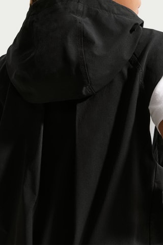 Veste sans manches à capuche Tech - Noir