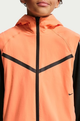 Veste sans manches à capuche Tech - Orange
