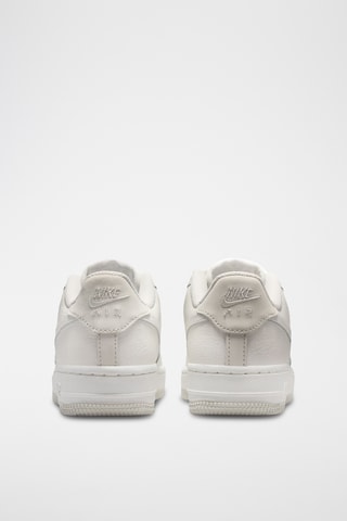 Nike Air Force 1 en cuir - Blanc