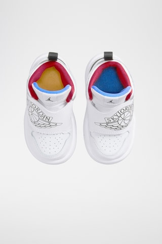 Sky Jordan 1 en cuir - Blanc