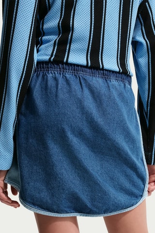 Jupe en jean - Bleu