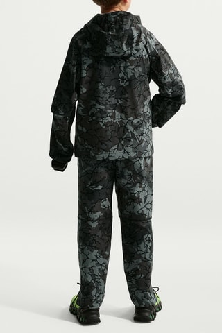 Sweat à capuche Tech woven - Noir