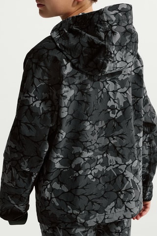 Sweat à capuche Tech woven - Noir