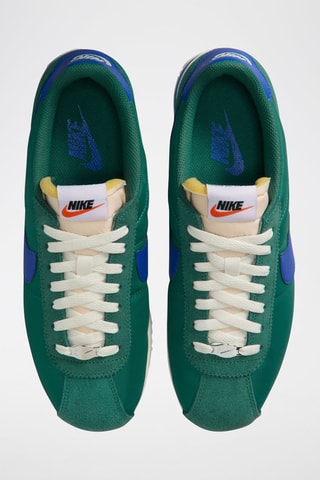 Nike Cortez - Vert foncé et bleu roi