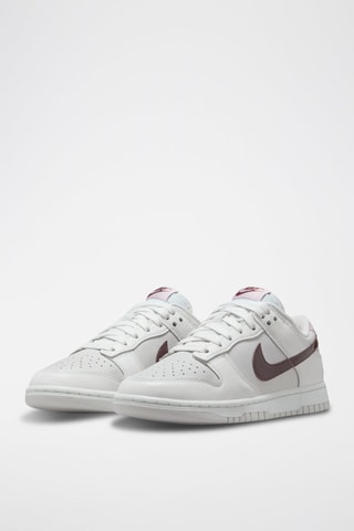 Nike Dunk Low en cuir - Blanc