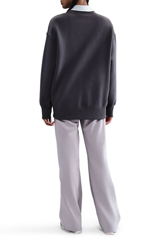 Sweat oversize - Gris foncé