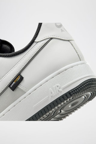 Air Force 1 en cuir - Blanc