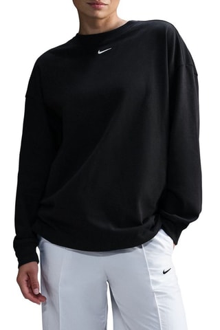 T-shirt oversize Essential - Noir