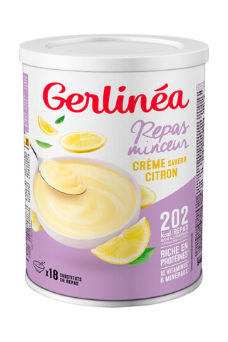 Repas minceur Crème saveur Citron - 540 g