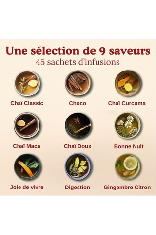 Coffret Selection - 45 Sachets