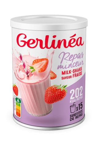 Préparation minceur pour milk-shake à la fraise - 436 g