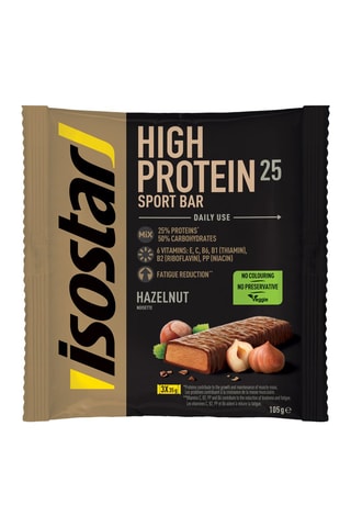 5 x 	Barres High Protein 25 Noisette - 105 g et 5 x 	Barres High Protein 25 Fraise - 105 g