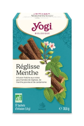 3 x Infusions Réglisse Menthe bio - 17 x 37,4 g