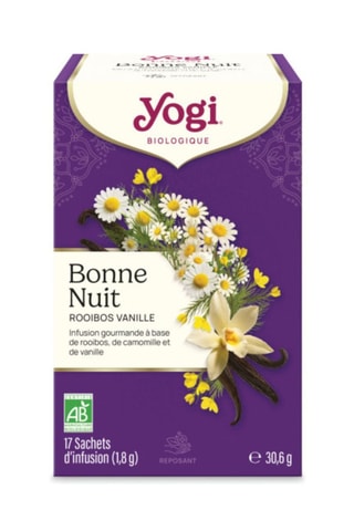 3 x Infusions Bonne Nuit - Rooibos Vanille bio - 17 x 37,4 g