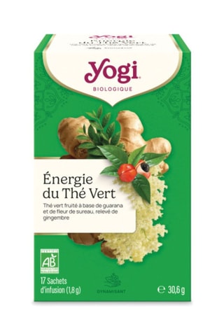 3 x Thés Vert énergie bio - 17 x 37,4 g
