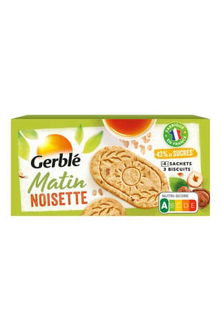 6 x Biscuit Matin noisette - 200 g