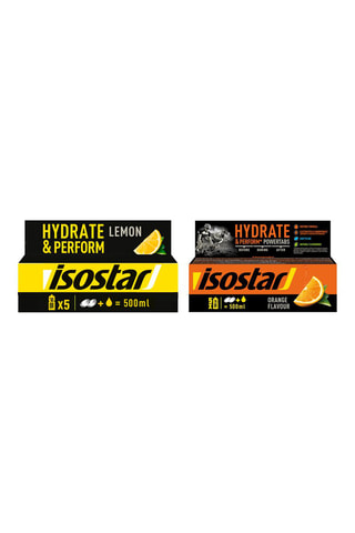 3 x Cachets préparation à l'effort Fast Hydration Orange - 120 g et Cachets préparation à l'effort Fast Hydration Citron - 120 g