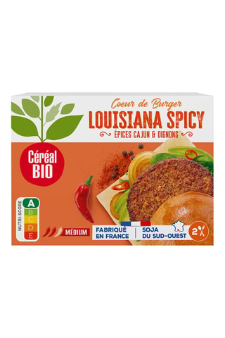 6 x Cœur de Burger Louisiana Spicy - 160 g