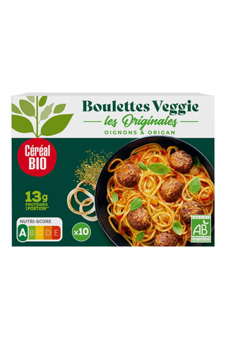 3 x 	Boulettes veggie bio Les Originales - 175 g